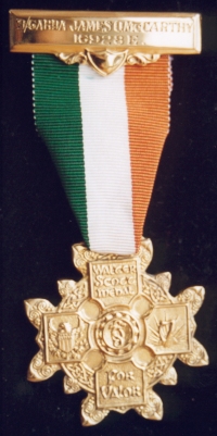 Front of the Scott Medal